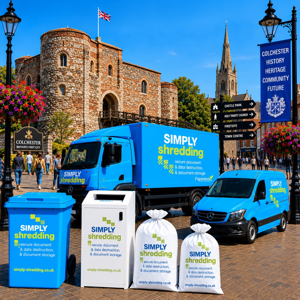 Simply Shredding Colchester local branch