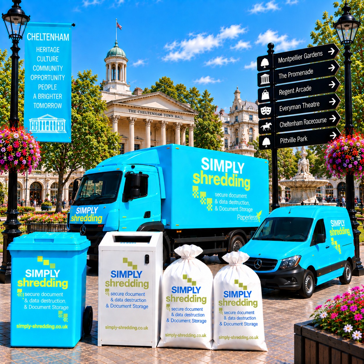 Simply Shredding Cheltenham local branch