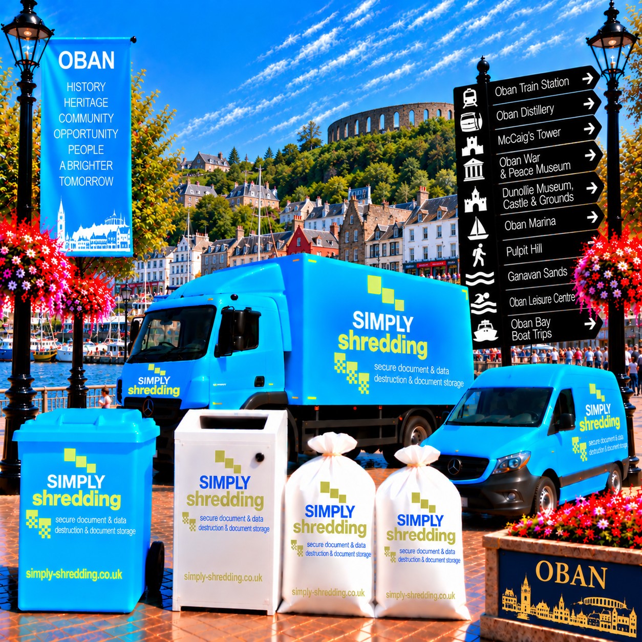 Simply Shredding Oban local branch