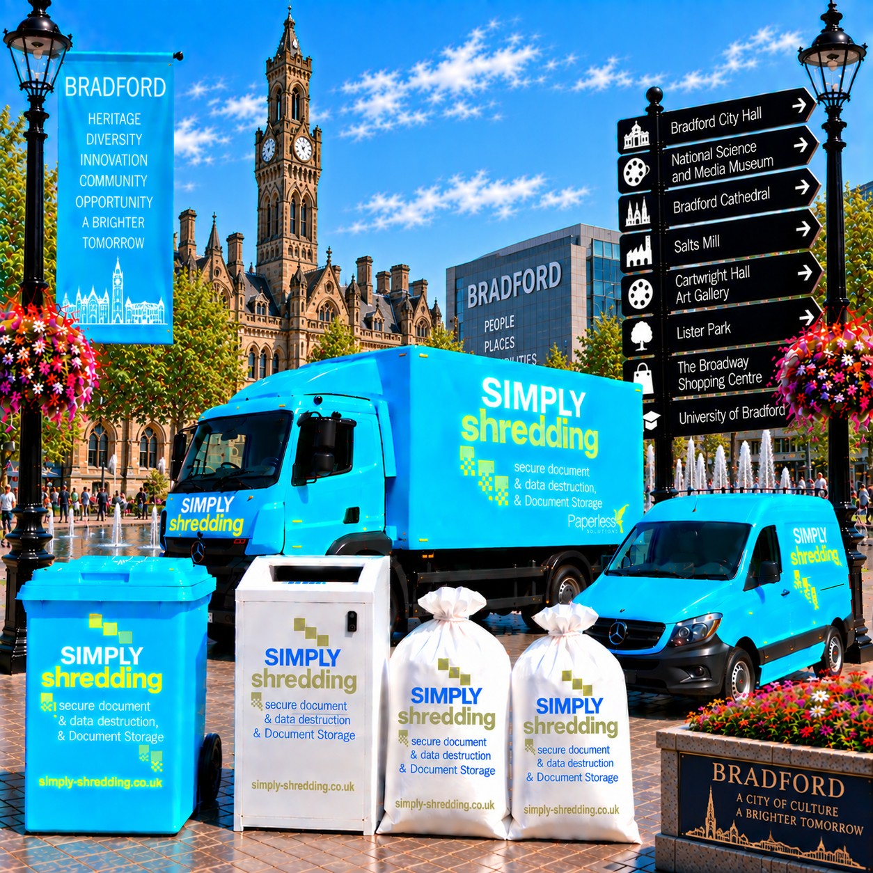 Simply Shredding Bradford local branch