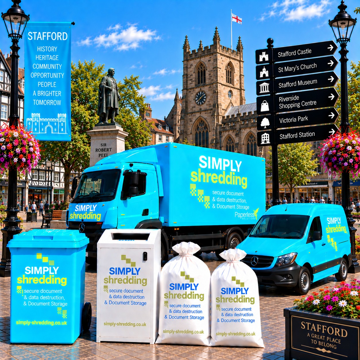 Simply Shredding Stafford local branch