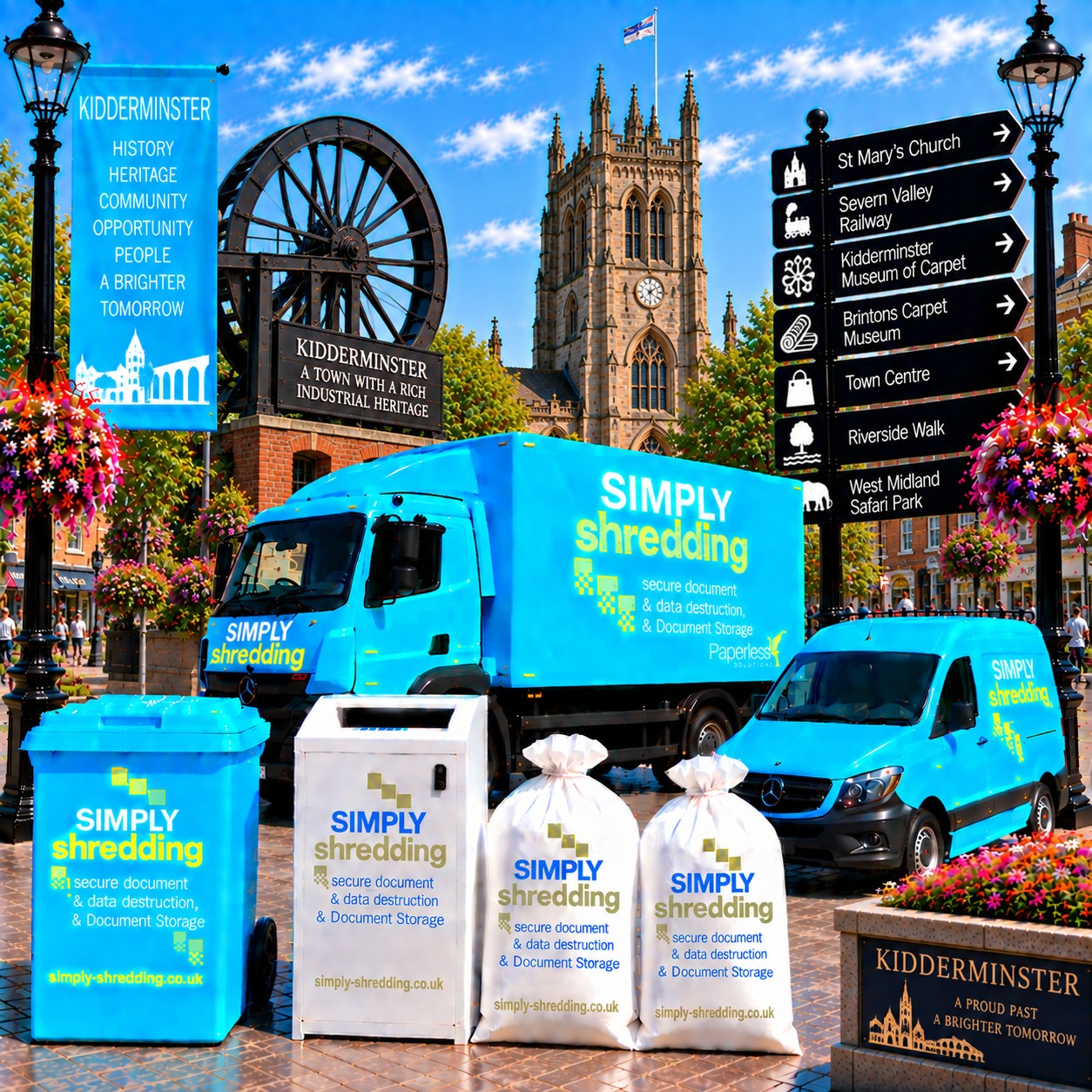 Simply Shredding Kidderminster local branch