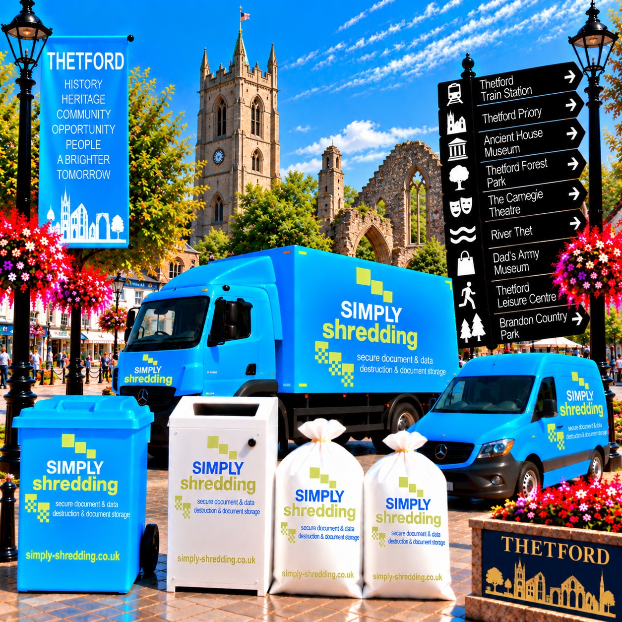 Simply Shredding Thetford local branch