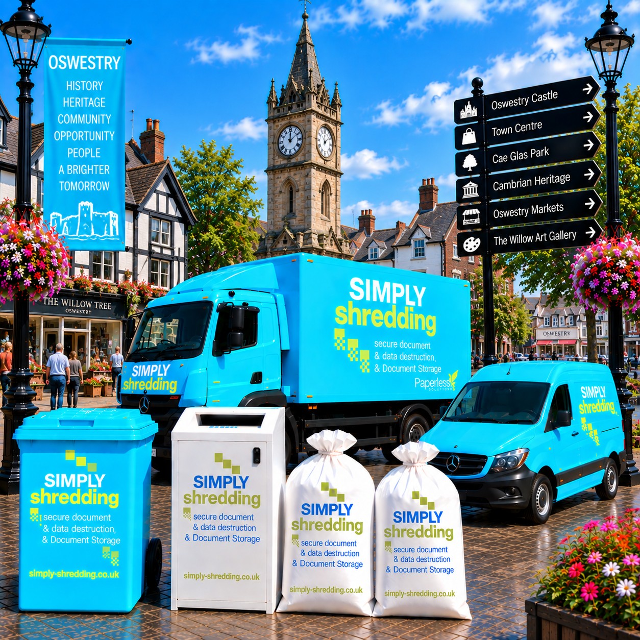 Simply Shredding Oswestry local branch