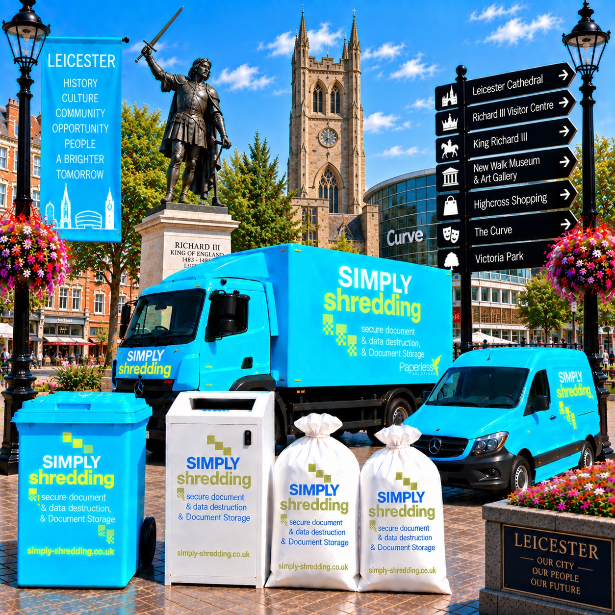 Simply Shredding Leicester local branch