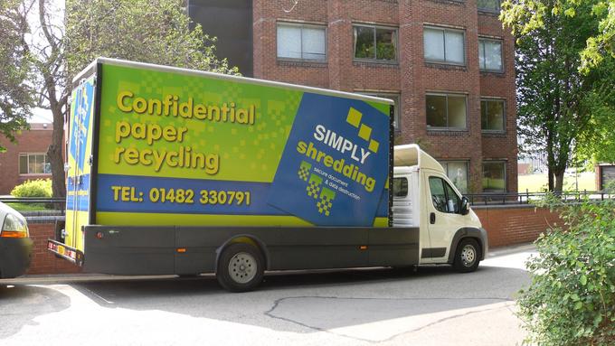 Simply Shredding confidential document service