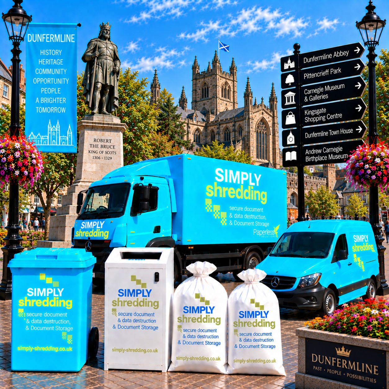 Simply Shredding Dunfermline local branch