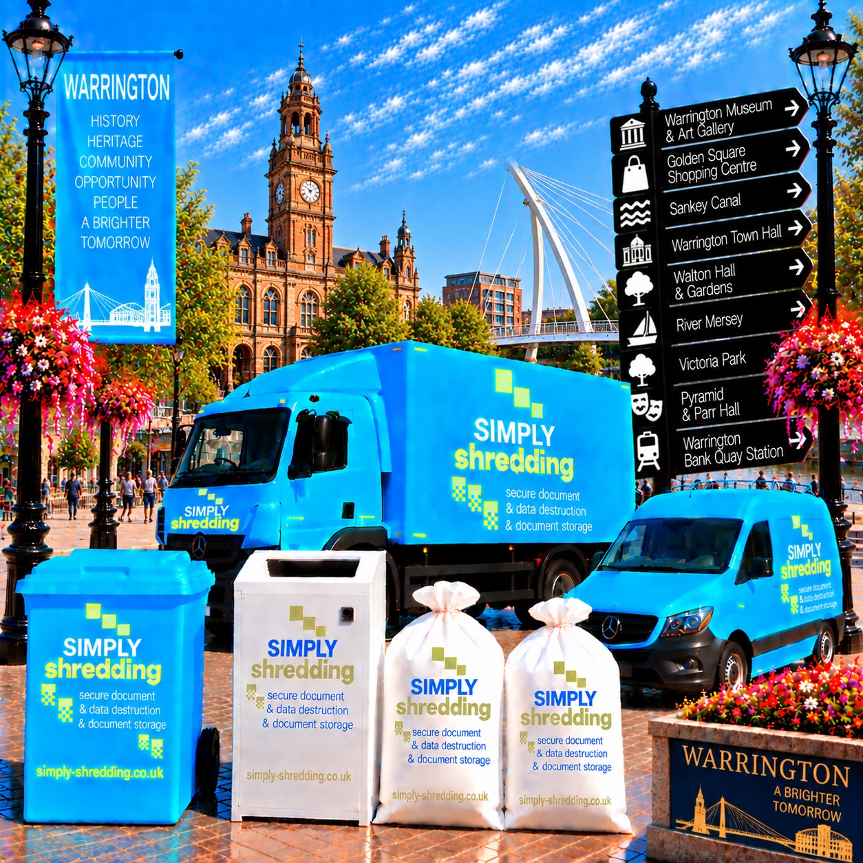 Simply Shredding Warrington local branch