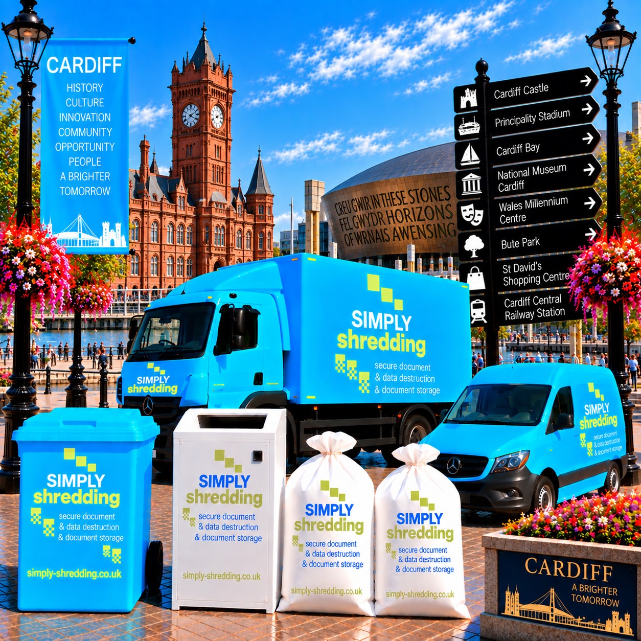 Simply Shredding Cardiff local branch