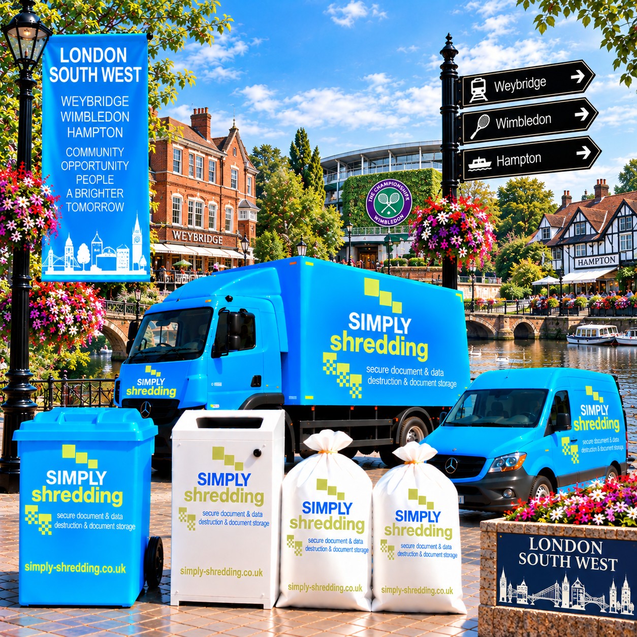 Simply Shredding London South West local branch