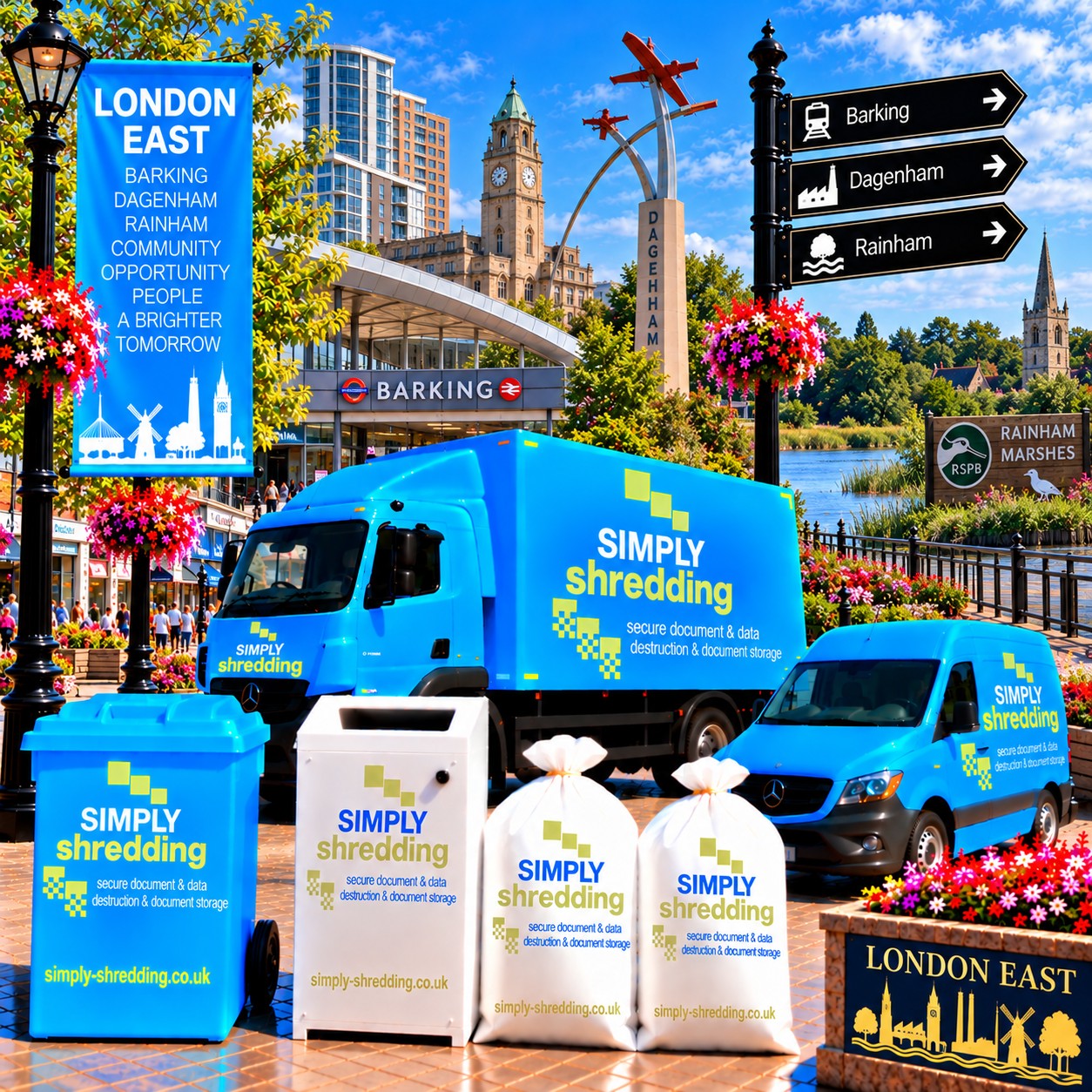 Simply Shredding London East local branch