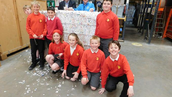 School Visit To Simply Shredding