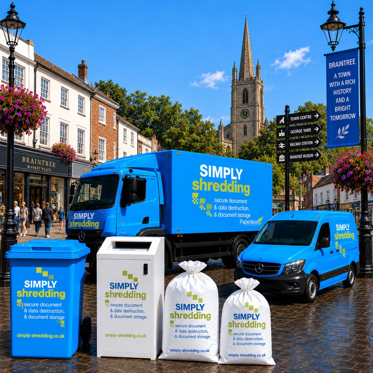 Simply Shredding Braintree local branch