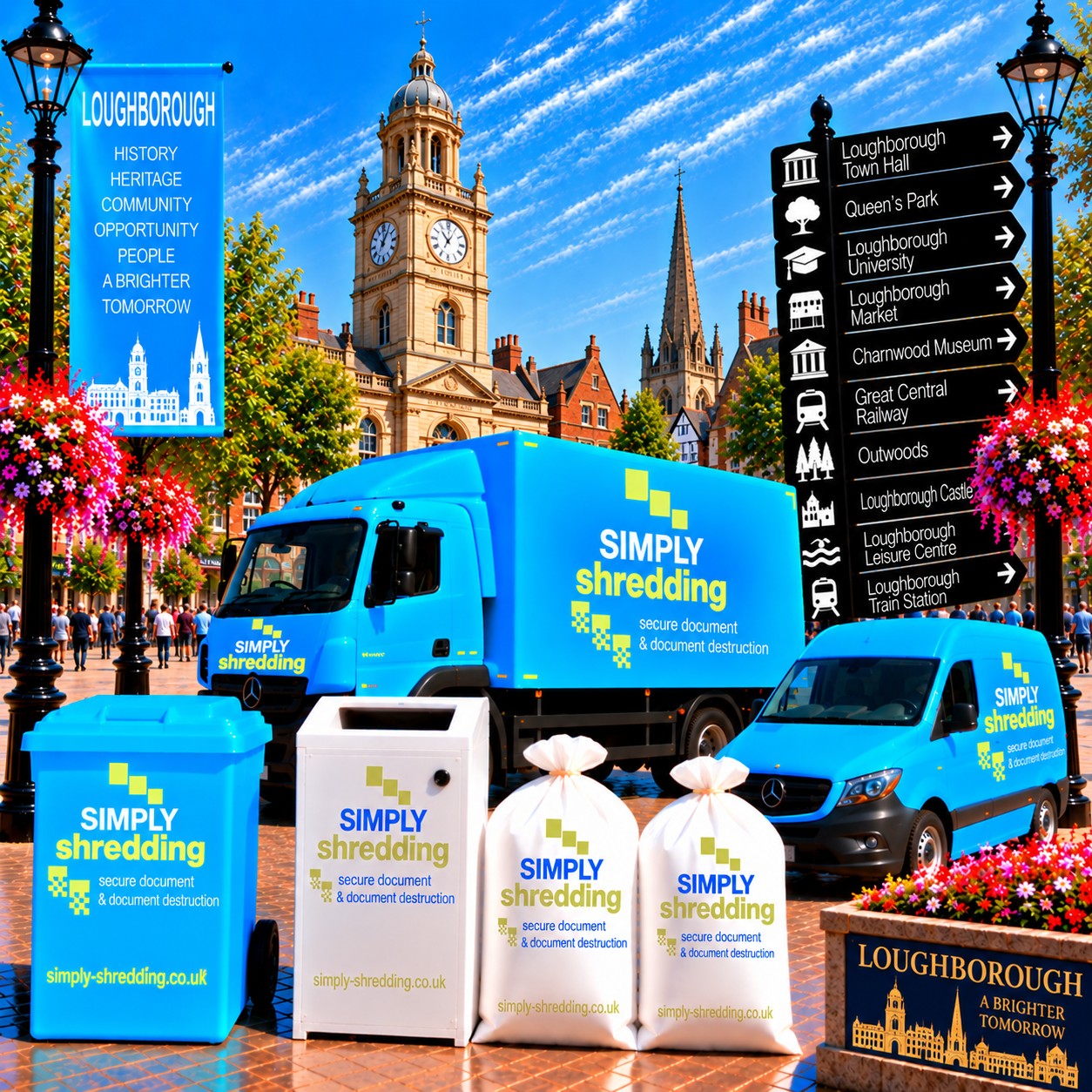 Simply Shredding Loughborough local branch