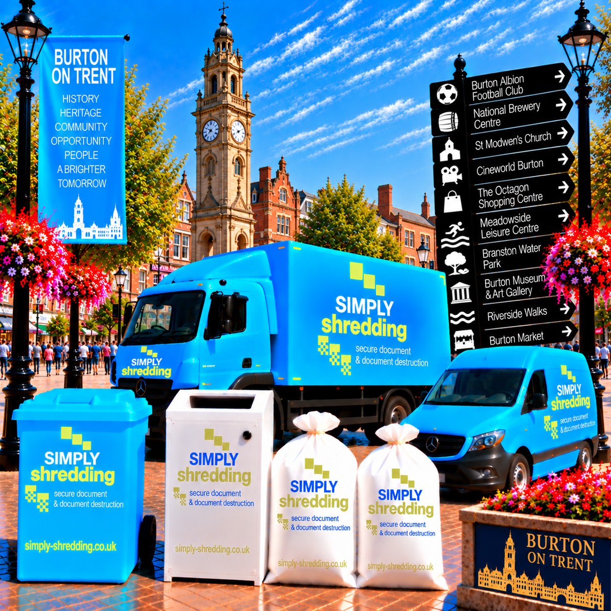 Simply Shredding Burton-on-Trent local branch