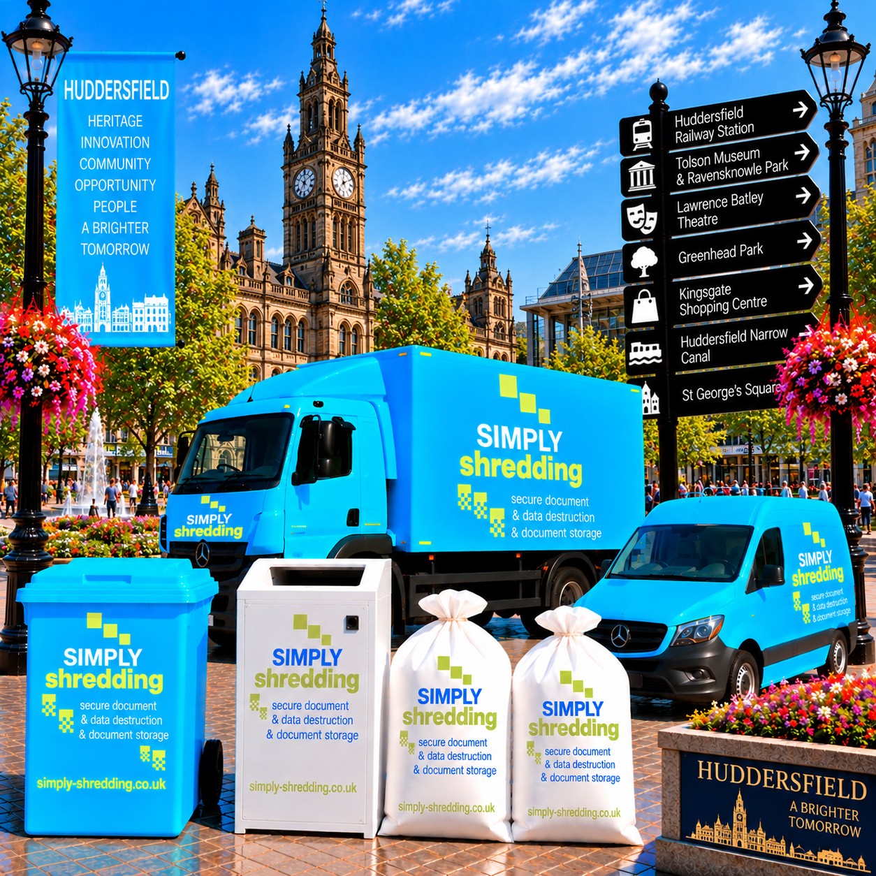 Simply Shredding Huddersfield local branch