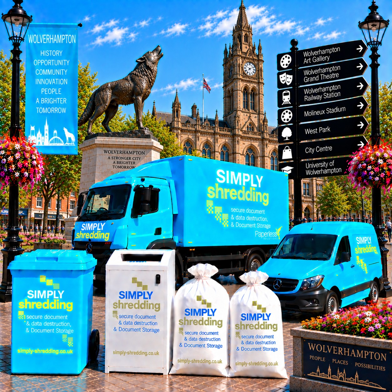Simply Shredding Wolverhampton local branch