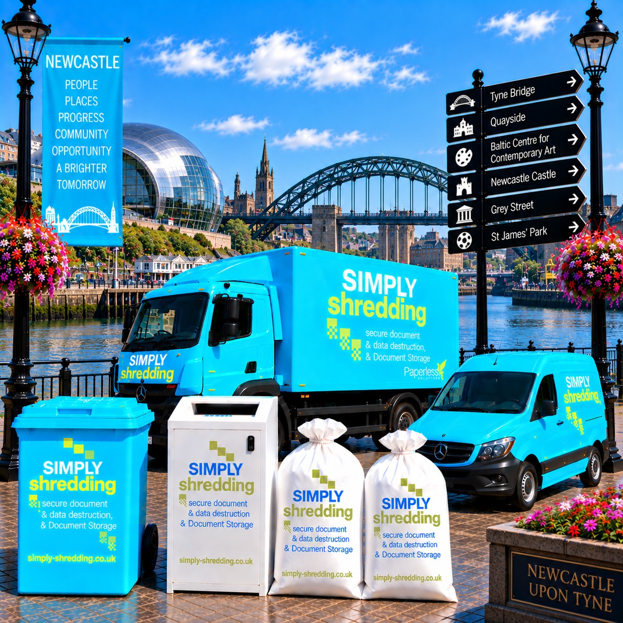 Simply Shredding Newcastle local branch